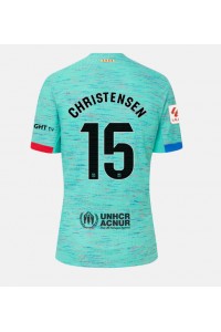 Fotbalové Dres Barcelona Andreas Christensen #15 Dámské Třetí Oblečení 2023-24 Krátký Rukáv